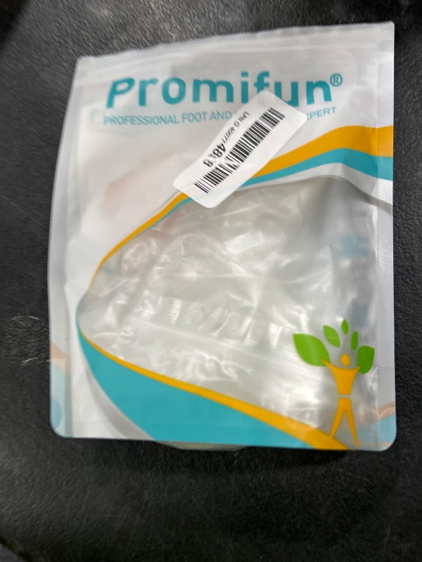 Photo 1 of Promifun Gel Bunion Protector Shield, 10 Pack of Bunion Pads and Cushions, Bunion Guard for Big Toe, Relieve Foot Pain from Friction, Rubbing and Pressure - Clear