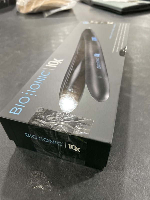 Photo 1 of Bio Ionic 10X Styling Iron, 1" Hair Straightener with Moisturizing Heat Technology, Flat Iron for 10-Minute Styling, Hair Straightener and Curler