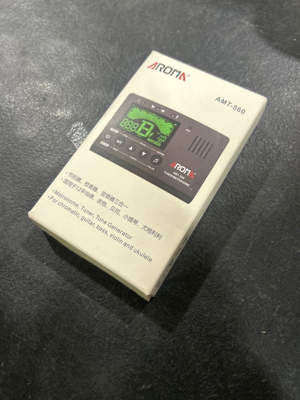 Photo 1 of Ulumac Aroma 3 in 1 Metronome Tuner for All Instruments - Guitar, Bass, Violin, Ukulele, Trumpet, Clarinet, Flute, Chromatic - Accurate Digital Tuner, Metronome, Tone Generator, Easy Operation