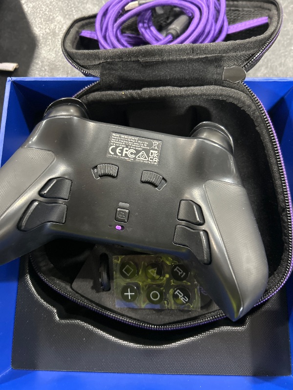 Photo 1 of PDP Victrix Pro BFG Wireless Gaming Controller for Playstation 5 / PS5, PS4, PC, Modular Esports Gamepad, Remappable Buttons, Customizable Triggers/Paddles/D-Pad/Fightpad, PC App, Black