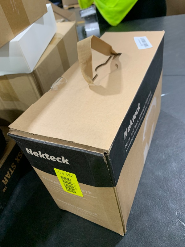 Photo 1 of Nekteck Shiatsu Neck Massager for Pain Relief Deep Tissue with Heat, 3D Kneading Massage Pillow Back Shoulder Massagerfor Body Muscle, Plug-in Use for Home Office Car, Gifts for Mom Dad Him Her