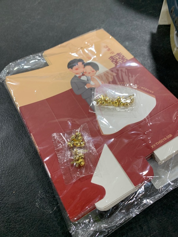 Photo 1 of BAIWOVIS 20Pcs Candy Box for Chinese Wedding Party Favors, Paper Candy Bags Gift Chocolates Bag of Cute Cartoon Patterns for Guests