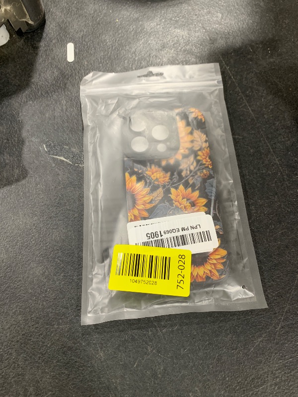 Photo 1 of Leimaq for iPhone 15 Case, Sunflower Floral Blooms Pattern Aesthetics Soft Silicone Anti-Scratch Shockproof Protective Case for Women Girls (Sunflower, for iPhone 15pro)