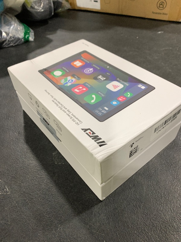 Photo 1 of 8” Wireless Apple CarPlay Screen for Car with Android Auto & 1080P Backup Camera, Rotatable Touchscreen Car Stereo, Vertical & Horizontal Mode, Bluetooth, GPS Navigation, Mirror Link
