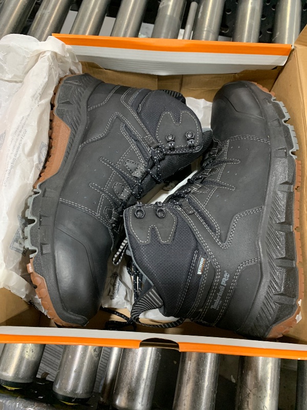Photo 1 of Timberland PRO Men's Tempe Soft Toe Waterproof Industrial Work Boot, Black, 12W