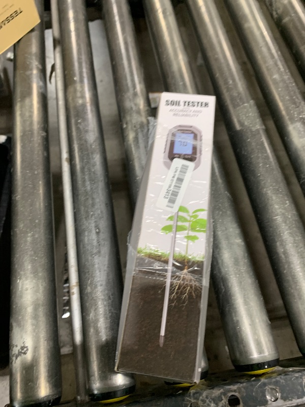 Photo 1 of YAMRON 4-in-1 Soil Moisture Meter Digital Plant Temperature/Soil Moisture/PH Meter/Sunlight Intensity Backlight LCD Display Soil Test Meter for Gardening, Farming and Outdoor PlantsLPNPMEY1983413

