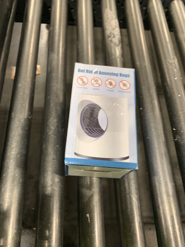 Photo 1 of Flying Insect Trap Fruit Fly Traps Fan Powered Indoor Bug Catcher for Mosquitoes, Gnats, Moths & Fruit Flies, Silent & Effective (1, White)