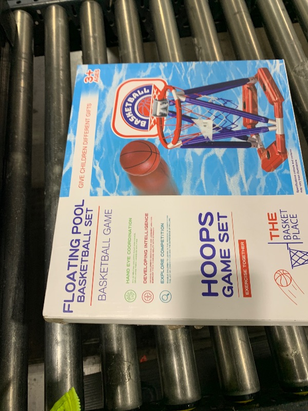 Photo 1 of CASRRA Pool Basketball Hoop Pool Toys for Kids Ages 4-8 Water Basketball Hoop for Pool Games