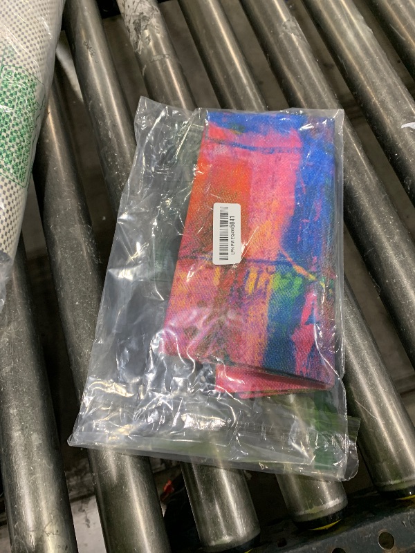 Photo 1 of HOSNYE Art Abstract Throw Pillow Case Cushion Covers Bright Fuchsia, Magenta, Pink, Red, Yellow, Green and Blue Cotton Linen for Couch Bed Sofa Car Waist 20 x 20 inch
