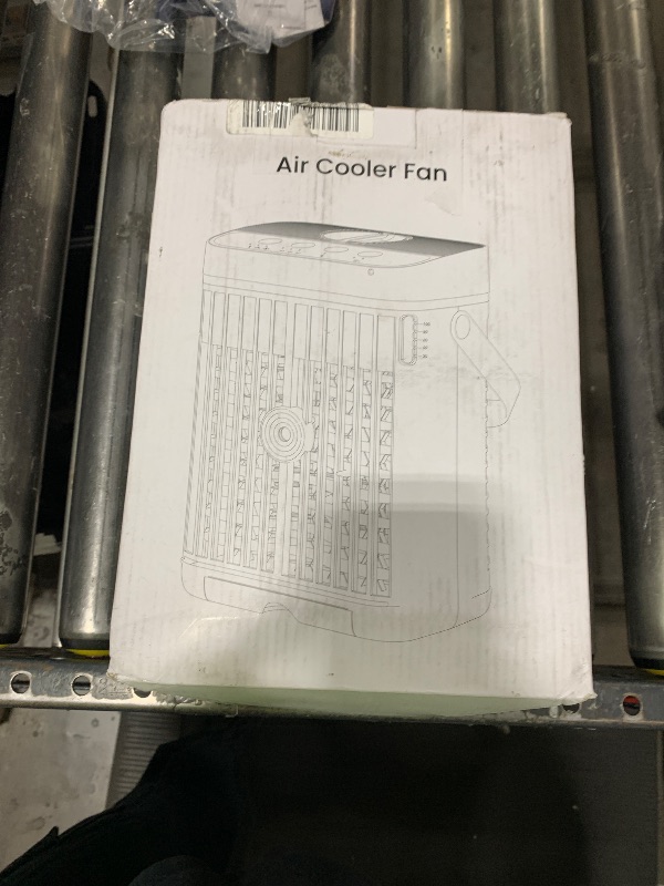 Photo 1 of Portable Air Conditioners, 1250ml Mini Air Conditioner Portable, 120° Oscillating Evaporative Air Cooler Fan with 3 Speeds & 1-3H Timer, Aire Acondicionado Portatil for Bedroom Room Office