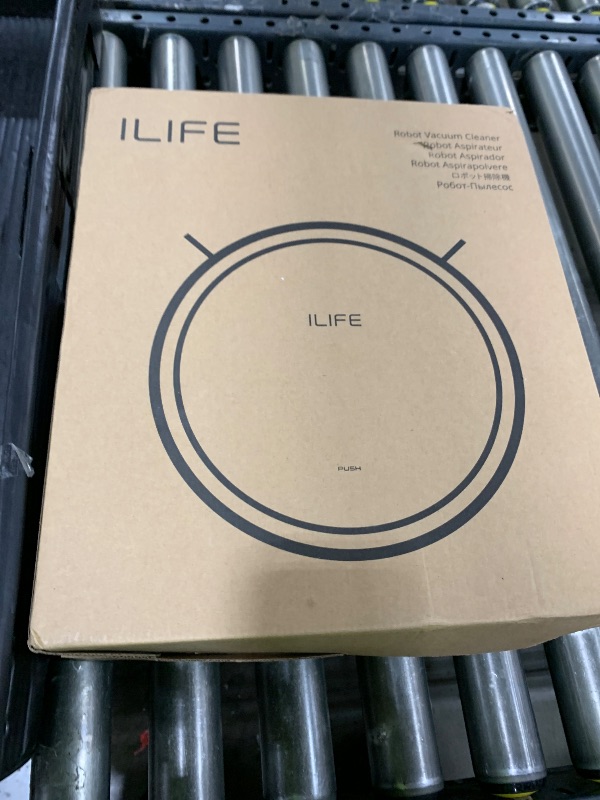 Photo 1 of ILIFE V5s Plus Robot Vacuum and Mop Combo with Wi-Fi/App/Alexa, Automatic Self-Charging Robotic Vacuum Cleaner, Slim and Quiet, Cleans Hard Floors Carpets and Pet Hair (V5s Pro Upgrade Version)