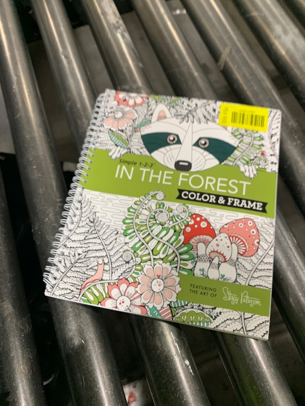 Photo 1 of Color & Frame - In the Forest (Adult Coloring Book)