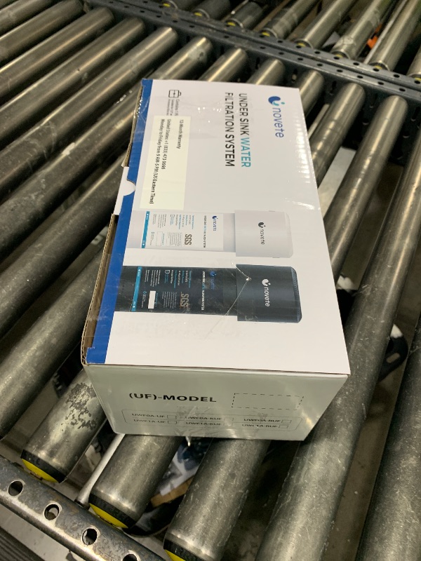 Photo 1 of NOVETE Under Sink Water Filter, 1/4" Direct Connect, Update 3 Years, 30,000 Gallons, NSF/ANSI 42/372, Reduce Chlorine, PFAS, Bad Taste, Water Filtration System, USA Tech, UWF1A_RPC, Do Not Reduce TDS