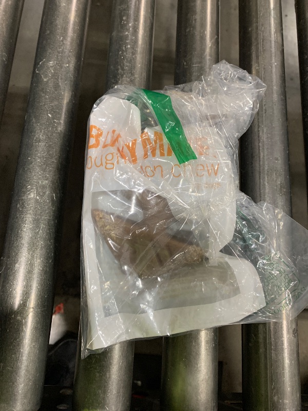 Photo 1 of Benebone Fishbone Durable Dog Chew Toy for Aggressive Chewers, Real Fish, Made in USA, Small