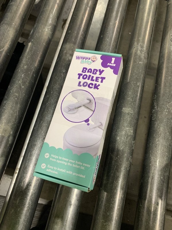 Photo 1 of Baby Toilet Lock by Wappa Baby - 9"L x 4"W - Ideal Baby Proof Toilet Lid Lock - No Tools Needed Easy Installation with 3M Adhesive - Top Safety Toilet Seat Lock - Fits Most Toilets - White (1 Pack)