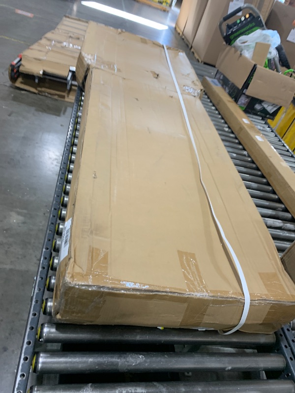 Photo 1 of Little Giant Ladders Little Giant Ladder Systems Safety Cage 2.0, M4, 4ft Enclosed Platform, Ladder with Adjustable Outriggers, Fiberglass, Type 1AA, 375 lbs Weight Rating, (19704-146), Hi-viz Green
