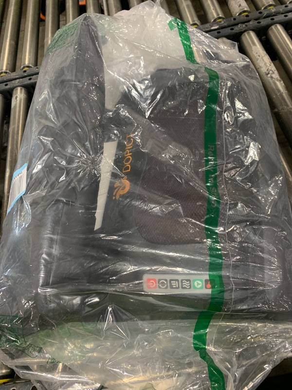 Photo 1 of Massage Mat, Detachable Neck Massager, Full Body Vibration Heating, Massage Pad with 10 Vibrating Motors and 9 Speed Settings for Home Office Use, Gift for Men Women Parents Christmas,Black