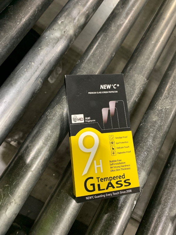 Photo 1 of NEW'C 3 Pack Designed for iPhone 16, iPhone 15 Screen Protector (6.1 inches),Enhanced Tempered Glass Protection with Easy Installation Tool Included,Ultra Resistant