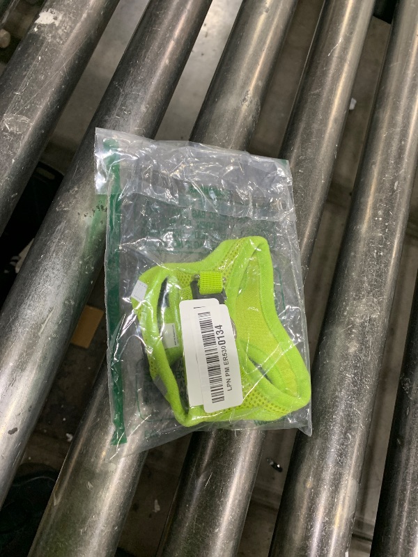 Photo 1 of Best Pet Supplies Voyager Step-in Air Harness - All Weather Mesh, Reflective, No Pull Harness for Dogs, Cats - Secure with Hook & Loop Fastener, Buckle, Double D-Rings - Lime Green, XXXS