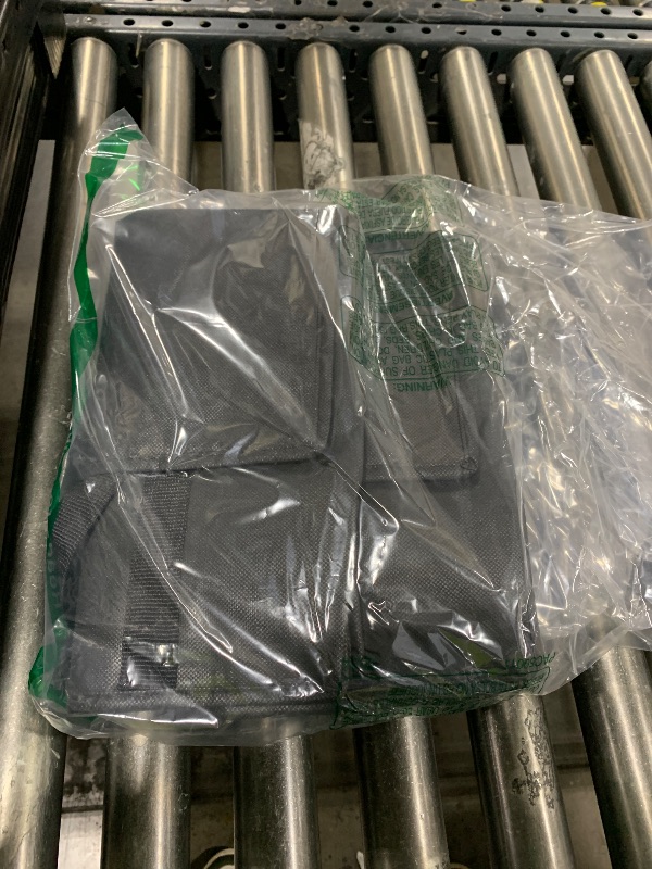 Photo 1 of (Not Made In China) Insulated Reusable Grocery Bags, Catering and Delivery Bag For Hot and Cold Food, Collapsible Thermal Tote For Doordash and Uber Eats (2 Pack, Black, X-Large)