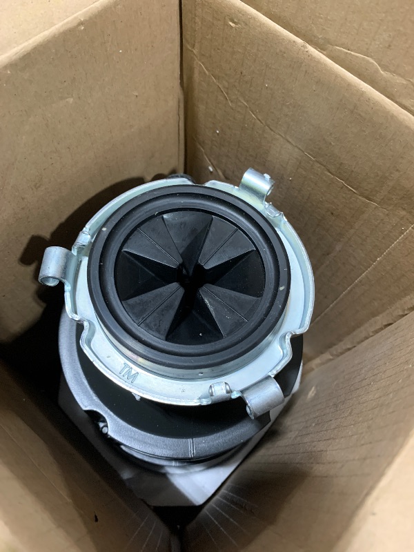 Photo 1 of InSinkErator Garbage Disposal, Badger 1, Standard Series, 1/3 HP Continuous Feed, Black, Waterborne Grey Enamel