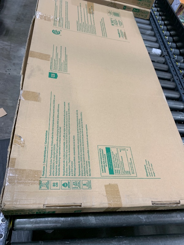 Photo 1 of Lithonia Lighting STAKS 2X4 ALO6 SWW7 LL Stack LED Troffer Downlight with 3000 to 5000 Adjustable Lumens and 3500 to 5000K Switchable CCT, 2 Feet by 4 Feet, White