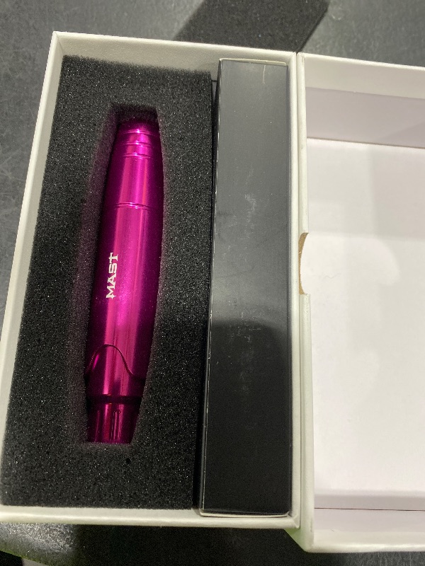 Photo 1 of Mast Tattoo Tour Wireless Gun Pen Machine Kit, Professional Rotary Cartridges Tattoo Kit, Replacement Tattoo Battery Power Supply QP-001 (Tour Pink)
