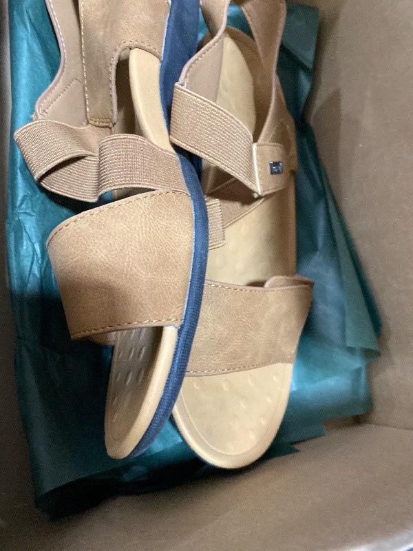Photo 1 of mysoft Women's Arch Support Sandals Orthotic Comfortable Walking Sandals Lightweight Adjustable Summer Outdoor Shoes