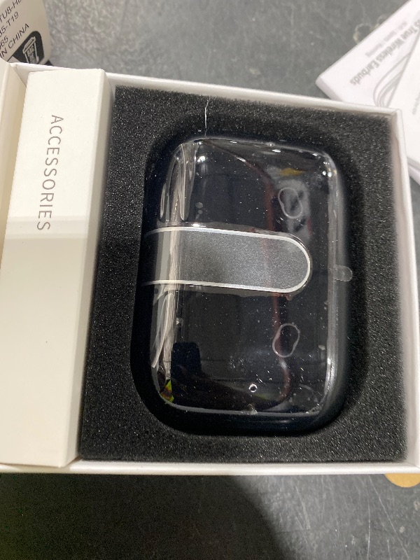 Photo 1 of AI Translation Earbuds Real Time, 164 Language Translator Earbud 3-in-1 Bluetooth 5.4 Translator Earbuds with 6 Translation Modes, 75H Translators Headphones with APP for Travel Business, Black