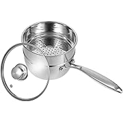 Photo 1 of Stainless Steel Wok Steamer Versatile Sauce Pan Nonstick Pot Easy to Clean Ergonomic Handle