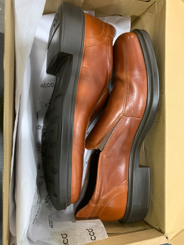 Photo 1 of ECCO Helsinki 2.0 Apron Toe Slip-On, Cognac, 8-8.5