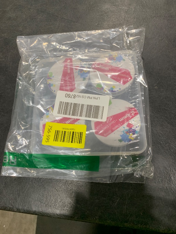 Photo 1 of 0.4mm/4 Rolls Elastic String for Bracelets, 60M Clear Bracelet String, Beading Thread with Bead Needles, Stretchy Bracelet Strings for Bracelet Making Clay Seed Stone Beads