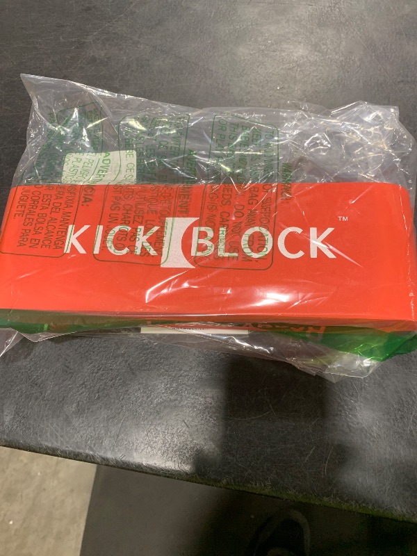 Photo 1 of KickBlock Bass Drum Anchor – World's Best Drum Stopper for Creep and Slide Prevention – Ultra-Grip Technology – Lightweight and Portable Accessory – Brick Red