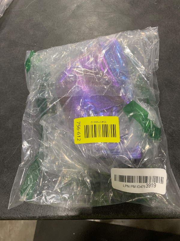Photo 1 of Women Metallic Crop Top Shiny Rave Bra Bikini Swimsuit Tops(T069,Holographic Blue,M)