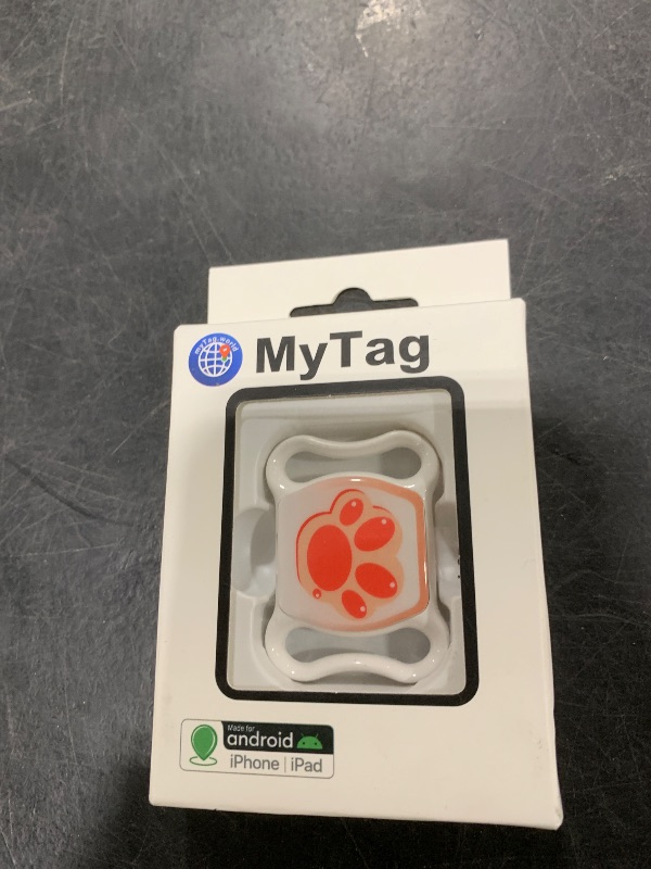 Photo 1 of GPS Tracker for Dogs, Mini GPS Cat Tracker, Dog Tracking tag with Holder, No Monthly Fee,Work with Apple Find My(iOS Only),Dog Tracking Device,Anti-Lost,Finder Tag for Vehicles/Pets/Kids/Items (Black)