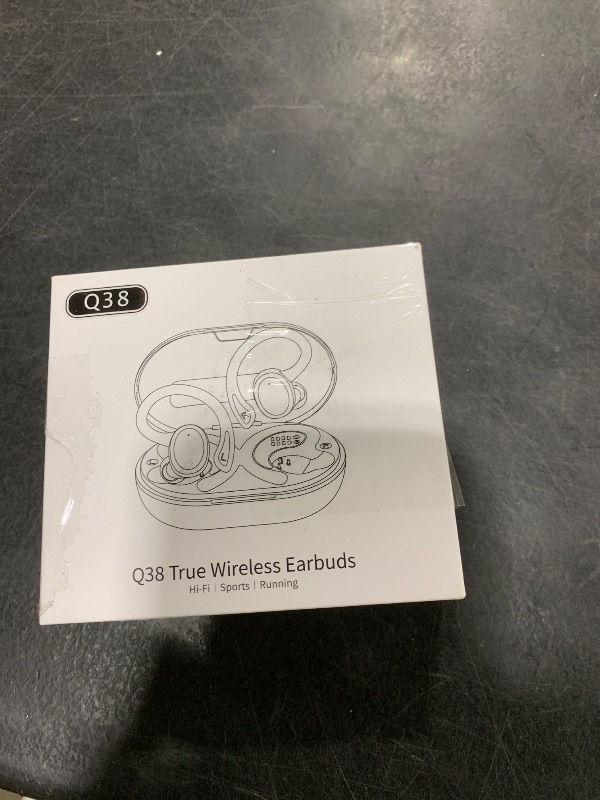 Photo 1 of Wireless Earbuds, 2025 New Bluetooth 5.4 Headphones Sport Earphones with 68Hrs Playtime LED Display ENC Noise Cancelling Mic, IPX7 Waterproof Over Ear Ear Buds with Hook for Sports/Running