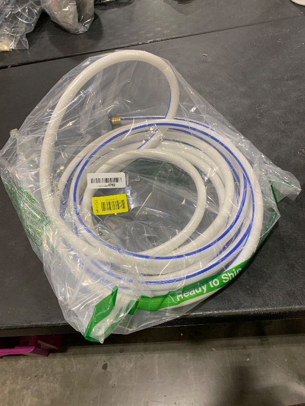 Photo 1 of Valterra AquaFresh High Pressure Drinking Water Hose, Water Hose Hookup for RV - 1/2" x 25', White