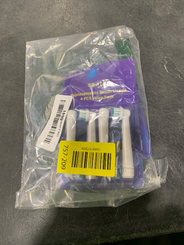 Photo 1 of Replacement Toothbrush Heads Compatible with Oral-B Braun,8 Pack Professional Electric Brush Heads for Oral B Replacement Heads Refill Pro 500/1000/1500/3000/3757/5000/7000/7500/8000