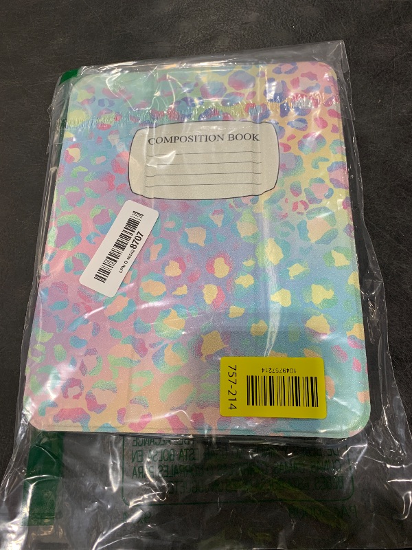 Photo 1 of Piznernico Trifold Case for ipad 10th Generation 2022 A14 10.9 with Pencil Holder, ipad 11th Gen A16 11inch Case 2025, Lightweight Shell Shockproof Clear Transparent Back Cover, Composition Book
