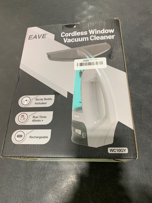 Photo 1 of Electric Window Vacuum Squeegee, Cordless Window Vacuum Cleaner, Rechargeable Windows Vac Set, Power Squeegee Windows Vac for Glass, Tiles, Mirrors
