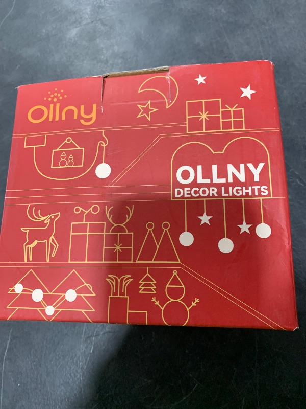 Photo 1 of Ollny RGB Halloween Lights 600 LEDs 197 FT, 130 Modes Color Changing Christmas Tree Lights with Remote, Timer & Waterproof, Outdoor Christmas String Lights for Year-Round House Decorations