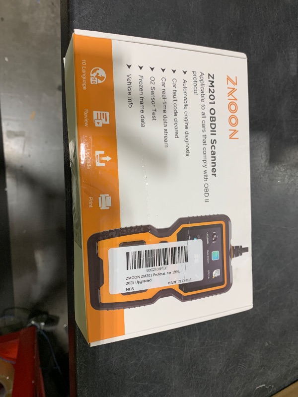 Photo 1 of ZMOON ZM201 Professional OBD2 Scanner Diagnostic Tool, Enhanced Check Engine Code Reader with Reset OBDII/EOBD Car Diagnostic Scan Tools for All Vehicles After 1996, 2025 Upgraded