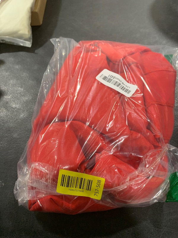 Photo 1 of Surmente Red Tablecloth 90 x 132-inch Rectangular Polyester Table Cloth for Weddings, Banquets, or Restaurants