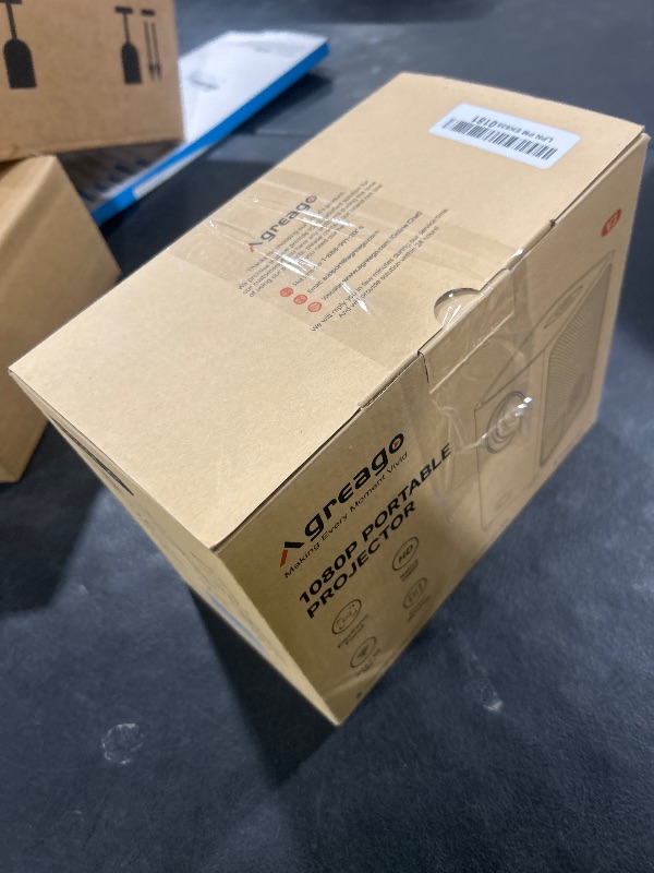 Photo 1 of [Electric Focus]Projector with WiFi and Bluetooth, Native 1080P 15,000 Lumens 4K Supported, Agreago Outdoor Movie Projector for Home Theater UP to 300", for iOS/Android/Laptop/TV Stick/HDMI/USB