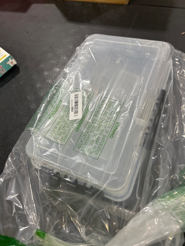 Photo 1 of Plano 3741 Deep Waterproof Stowaway, Clear, 14" x 9" x 2.88"