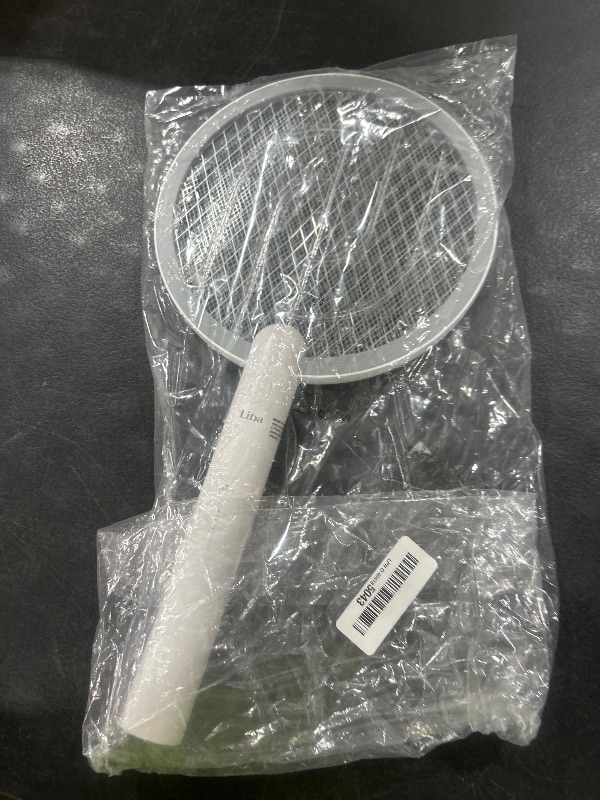 Photo 1 of LiBa Electric Fly Swatter Racket, 2 in 1 Electric Bug Zapper USB Rechargeable, 4000V Indoor Outdoor Mosquitoes Zapper with 5 Layer Safety Mesh, Cordless Insect Killer Trap Home Office Camping Patio