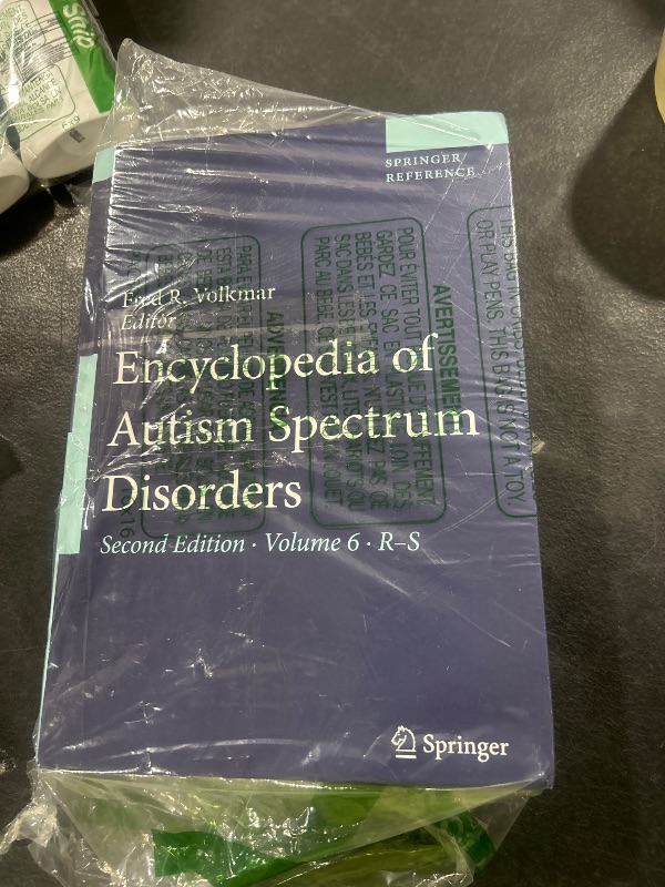 Photo 1 of Encyclopedia of Autism Spectrum Disorders