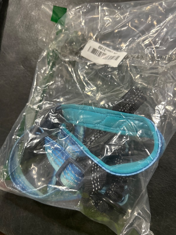 Photo 1 of Leash Boss No Pull Dog Harness, Easy Walk for Small, Medium, and Large Pets, Reflective with Rear and Front Clip Attachment (Wave Pattern, Medium)