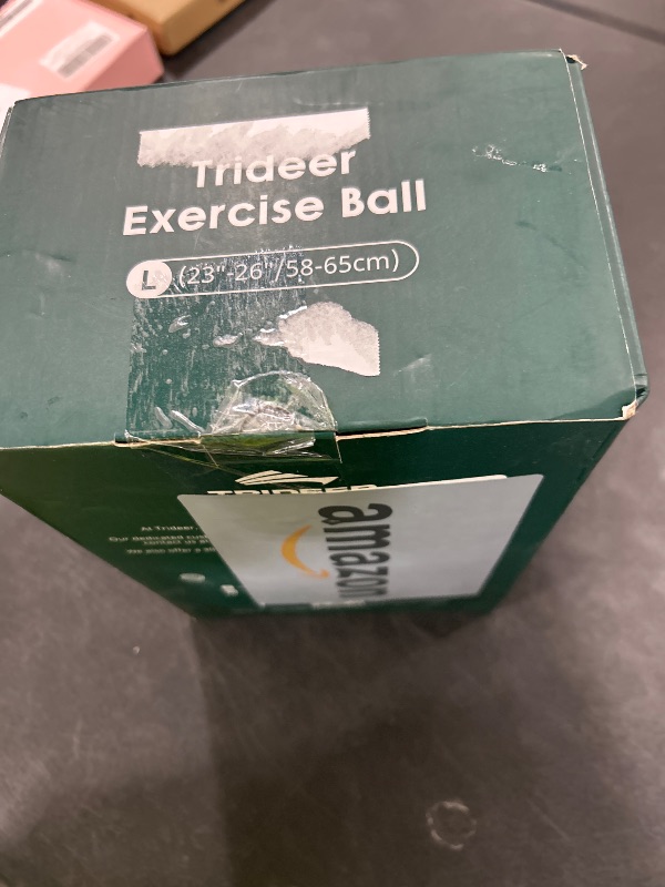 Photo 1 of Trideer Yoga Ball for Exercise, Pregnancy & Birthing, 5 Sizes Exercise Ball for Physical Therapy, Stability, Fitness, Quick Pump Included