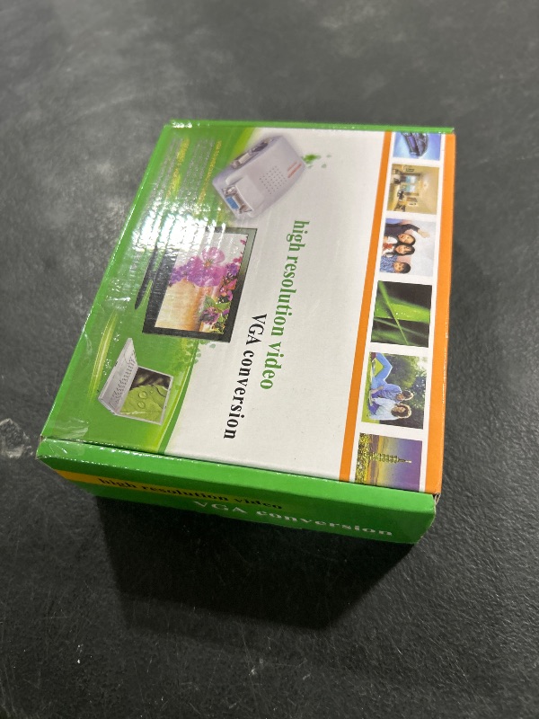 Photo 1 of XMSJSIY BNC to VGA Video Converter, S-Video Input to VGA Output, Supports PAL/NTSC, Easy to Install and Operate